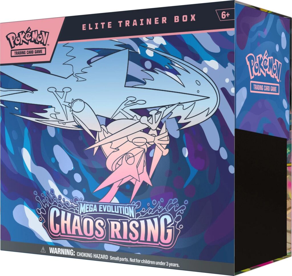 Elite Trainer Box · Pokémon TCG Mega Evolution Chaos Rising (Inglés)