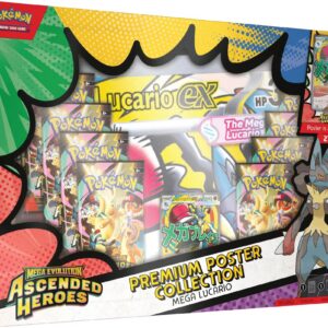 PokemonTCG: Megaevolucion Ascenso Heroico - Premium Poster Collection en Español