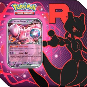 Pokemon TCG - Team Rocket Tin 5 Sobres ingles