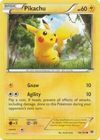 Pikachu · Pokemon XY - BREAKthrough #48/162 · Reverse Holo [NM]