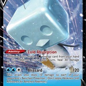 Eiscue V · Pokemon SWSH02: Rebel Clash #055/192 · Holo [NM]