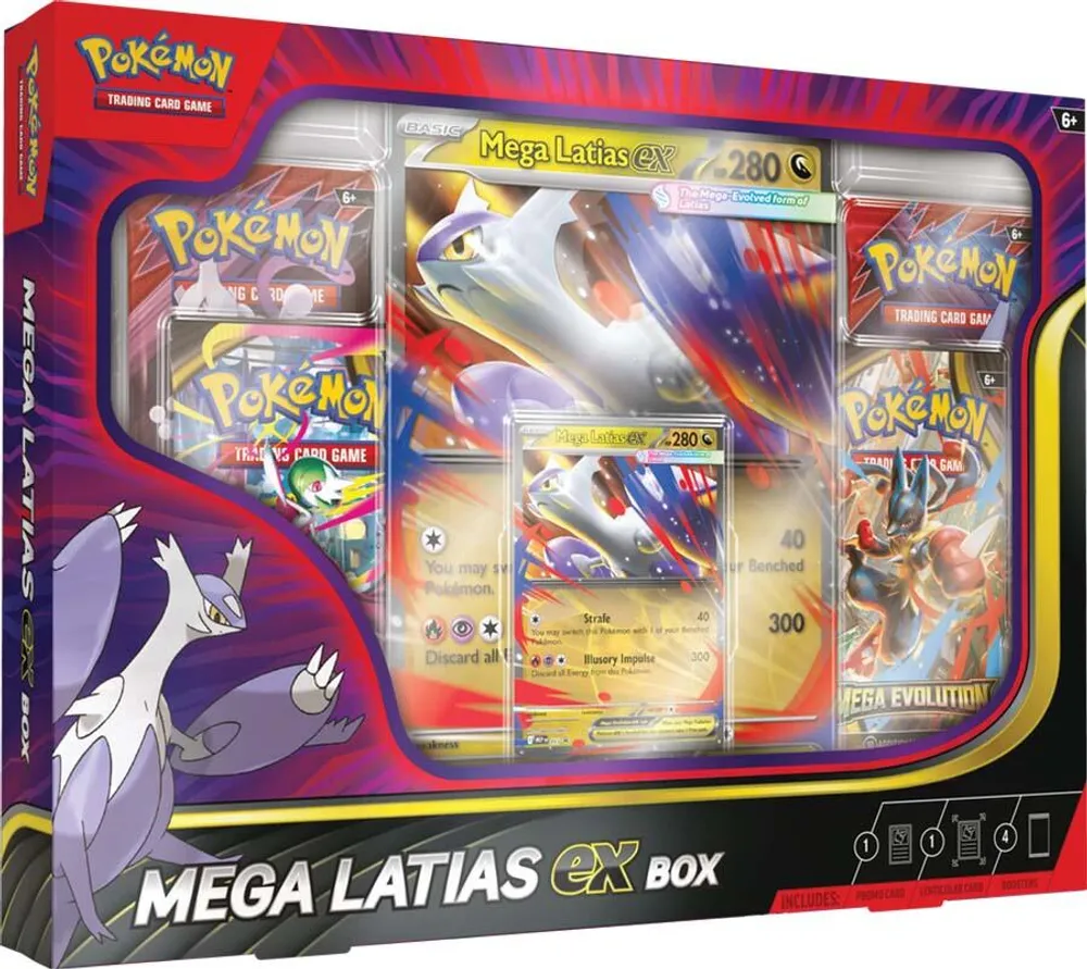 Mega Latias Ex caja