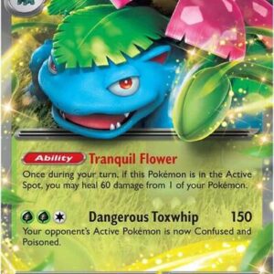 Venusaur ex · Pokemon SV07: Stellar Crown #001/142 · Holo [NM]