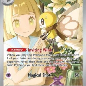 Lillie's Ribombee - 164/159 · Pokemon SV09: Journey Together #164/159 · Holo [NM]