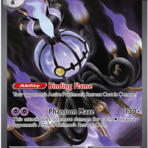 Mega Chandelure ex - 115/084 · Pokemon ME05: Pitch Black #115/084 · Holo [NM]