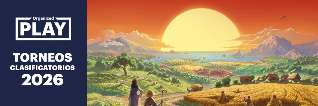 Banner oficial de los Torneos Clasificatorios 2026 de Catan, de Devir