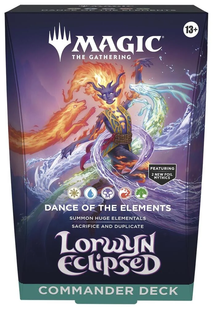 Mazo Commander Dance of the Elements del set Lorwyn Eclipsed de Magic