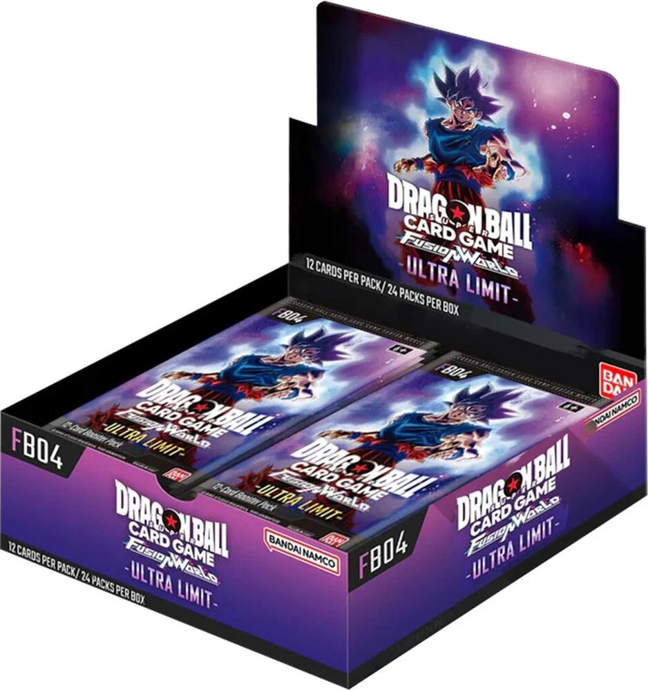 Caja de sobres Ultra Limit de Dragon Ball Super Card Game Fusion World