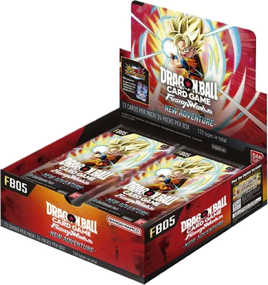 Caja de sobres New Adventure de Dragon Ball Super Card Game Fusion World