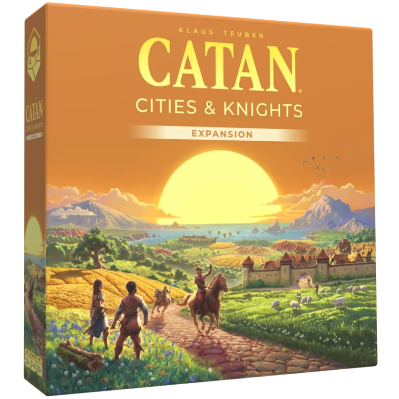 Caja de la expansión Ciudades y Caballeros de Catan