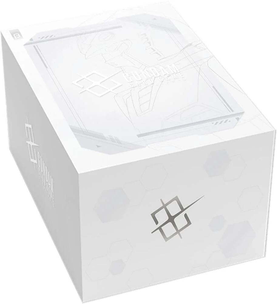 Caja introductoria Gundam Card Game Edition Beta Box con sobres y dados