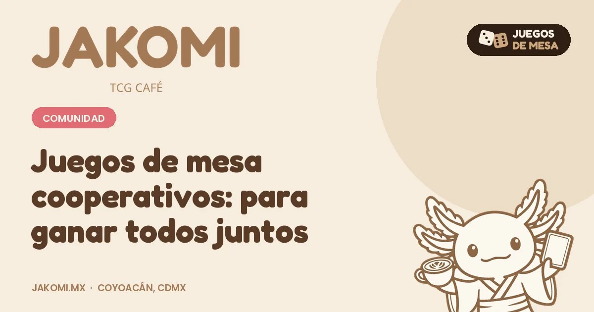 Juegos de mesa cooperativos: para ganar todos juntos