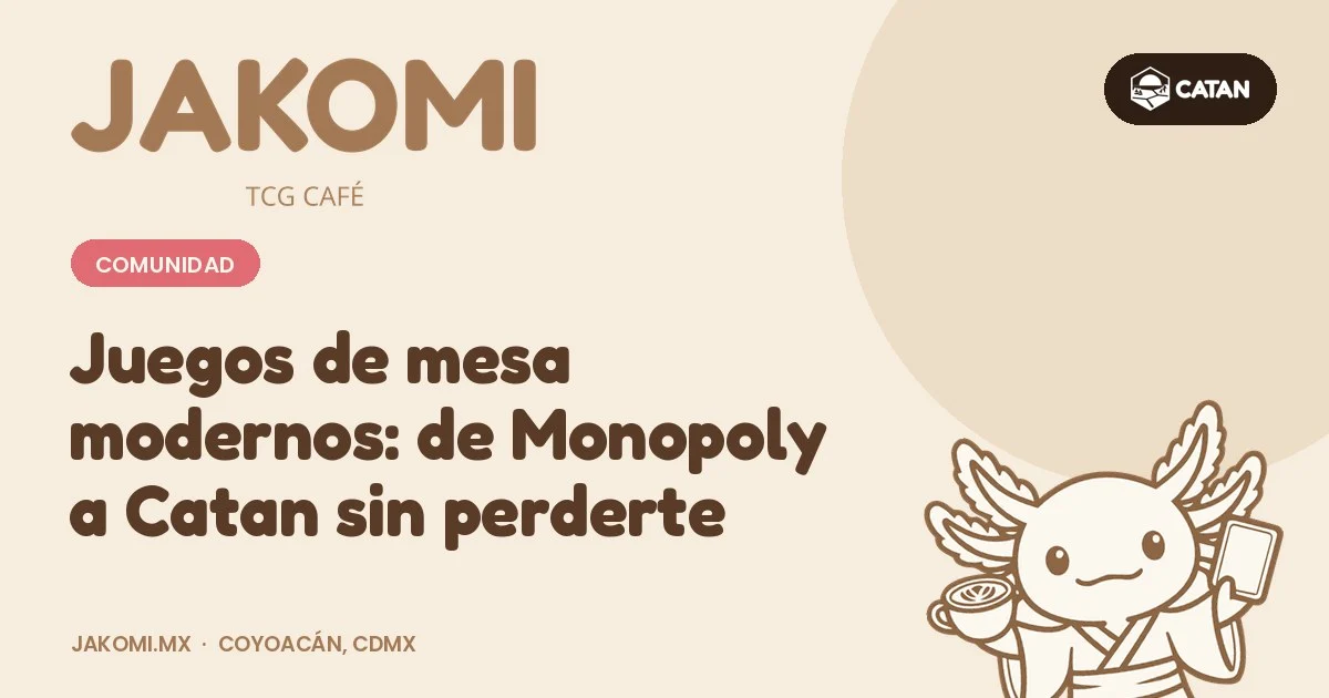 Juegos de mesa modernos: de Monopoly a Catan sin perderte