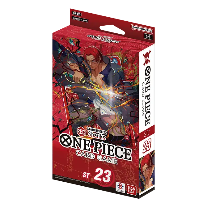 Caja del Starter Deck ST-23 Red Shanks de One Piece Card Game