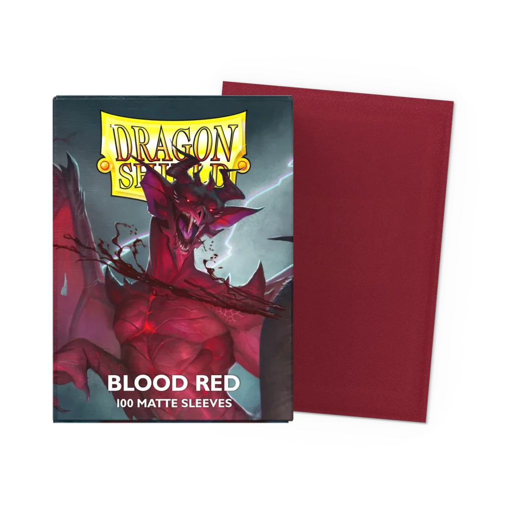 Protectores de cartas Dragon Shield Matte transparentes, tamaño estándar
