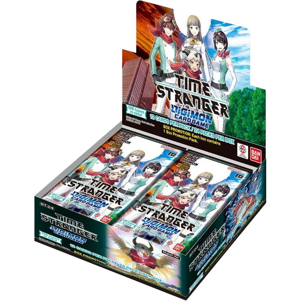 Caja de sobres de Digimon Card Game Time Stranger (BT-24)
