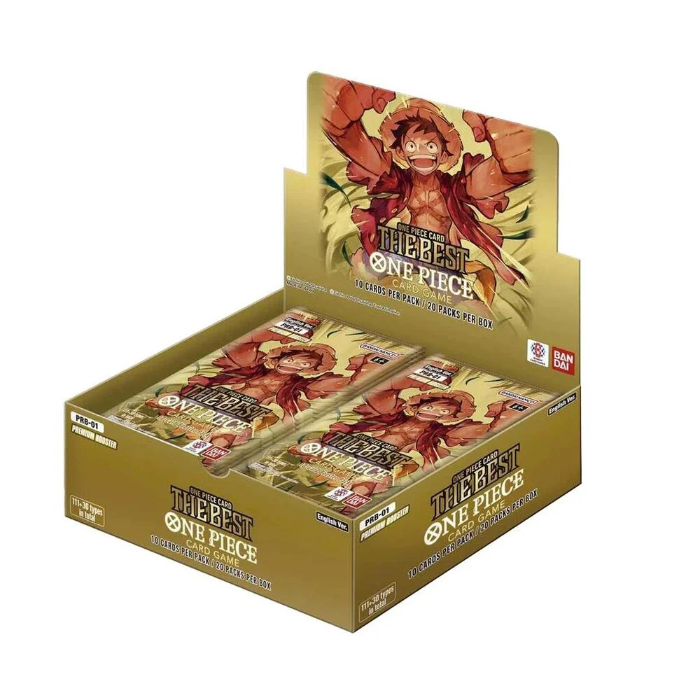 Caja de Premium Booster The Best de One Piece Card Game en inglés
